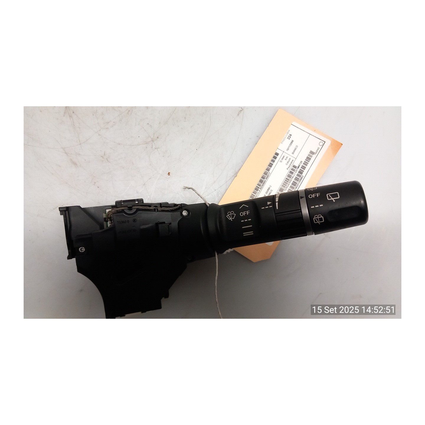 BLOCCO COMANDI TERGICRISTALLI 017 MAZDA MAZDA 6 2A SERIE (02/08-) L8 GS1M66128