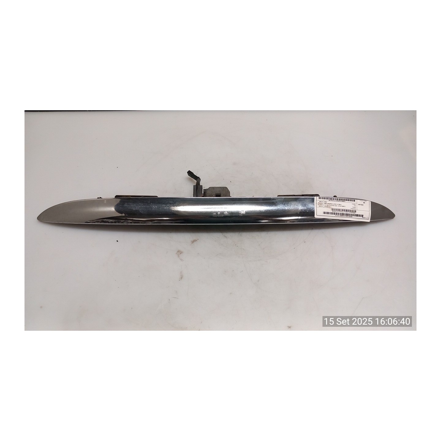 MANIGLIA PORTELLO POST. 021 MINI MINI (R50/R53) (07/01-07/06) W10B16A 51137075582