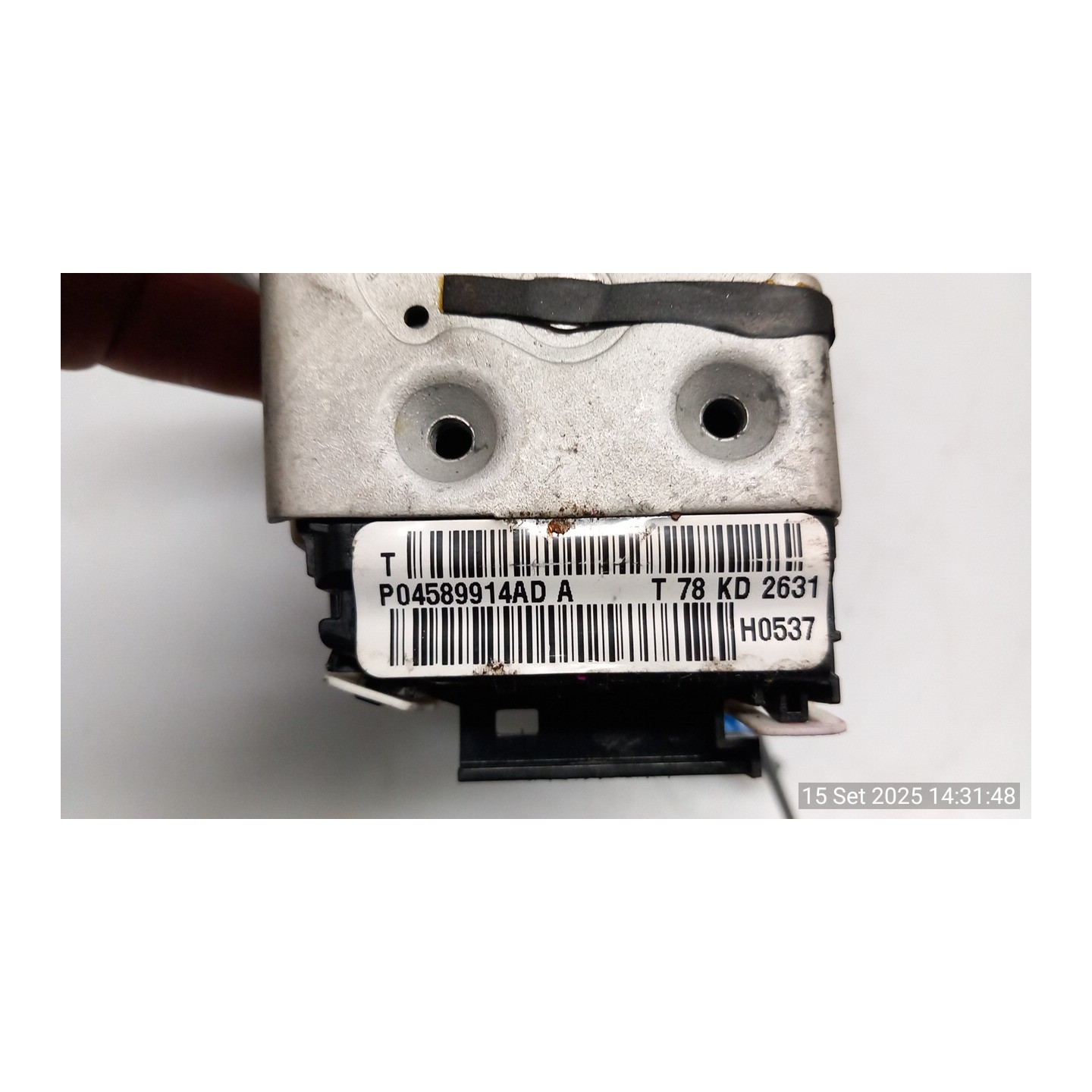 SERRATURA PORTA POST. DX. 204 FIAT FREEMONT (24) (04/11-) 939B5000 K04589914AE
