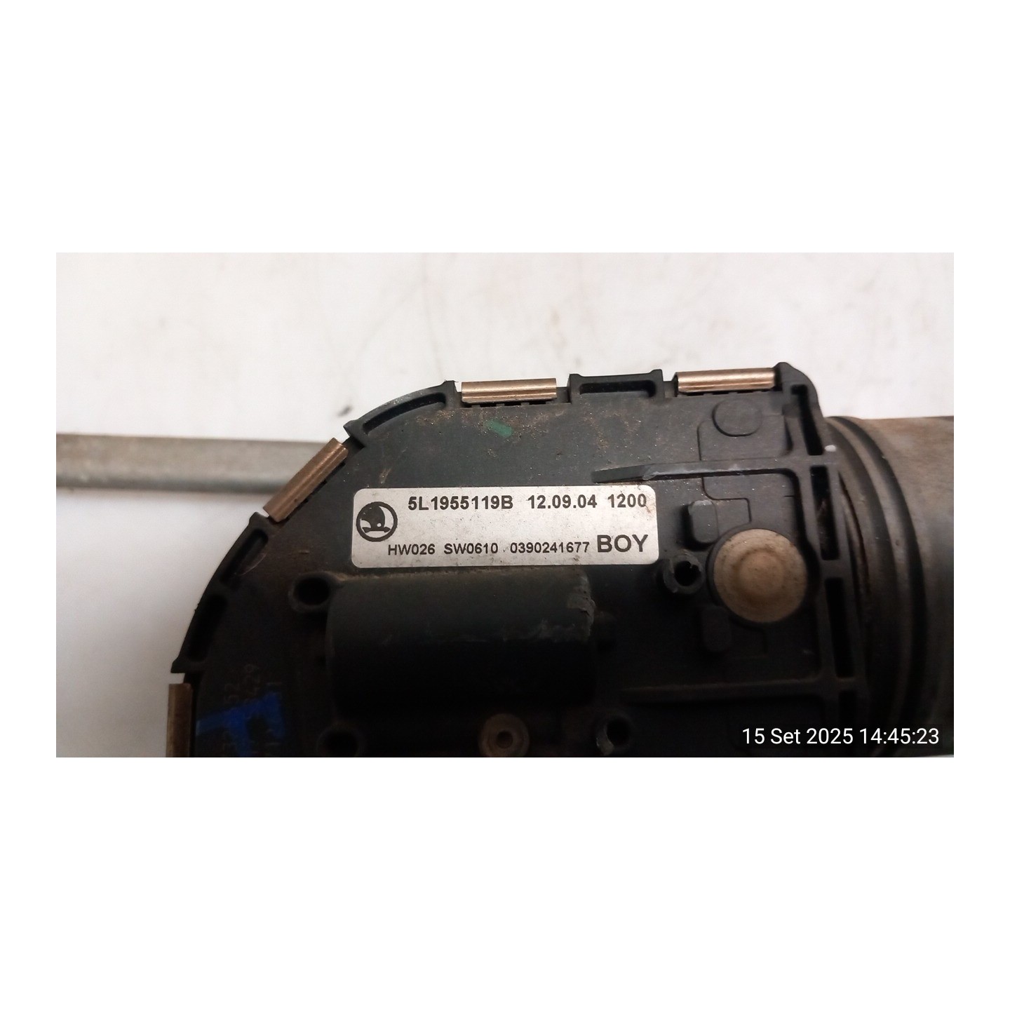 MECCANISMO TERGIPARABREZZA 080 SKODA YETI (5L) (07/09-12/13) CFH 5L1955601