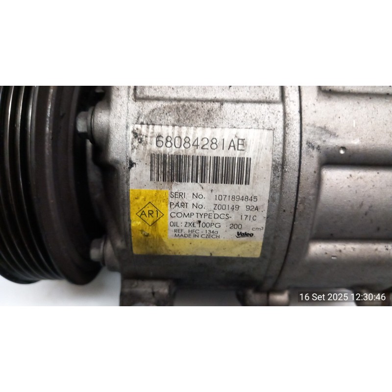 COMPRESSORE A/C 035 FIAT FREEMONT (24) (04/11-) 939B5000 K68084281AE