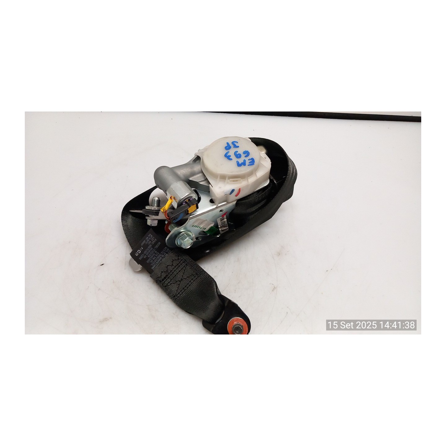CINTURA DI SICUREZZA ANT. DX. 075 HYUNDAI I20 (05/12-) D3FA 888801J200OM