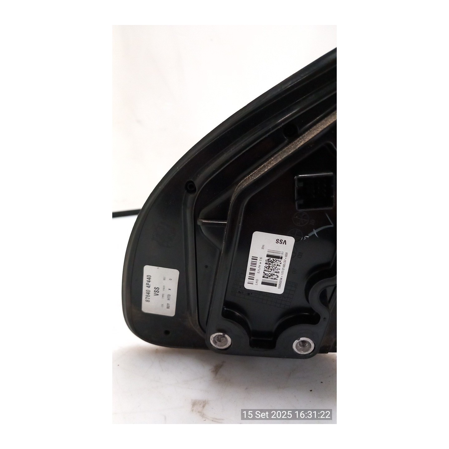 RETROVISORE EST. REGOLAZ. ELETTR. DX. 081 HYUNDAI I20 (05/12-) D3FA 876204P110