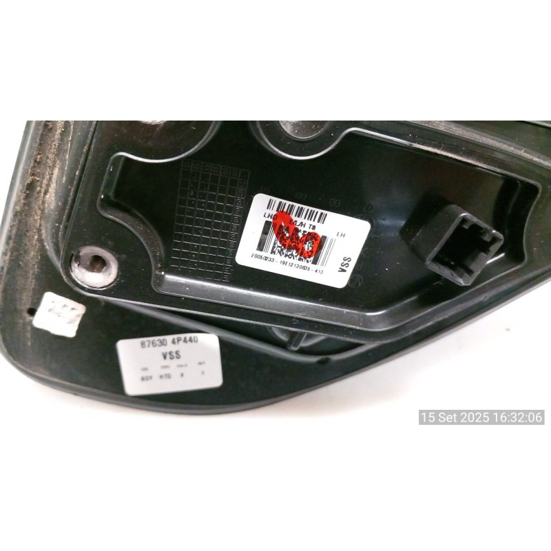 RETROVISORE EST. REGOLAZ. ELETTR. SX. 082 HYUNDAI I20 (05/12-) D3FA 876104P110