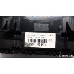 QUADRO STRUMENTI COMPL. P/DISPLAY C/CHECK CONTROL 090 VOLKSWAGEN TIGUAN (5N2) (06/11-10/16) CFF 5N0920882C