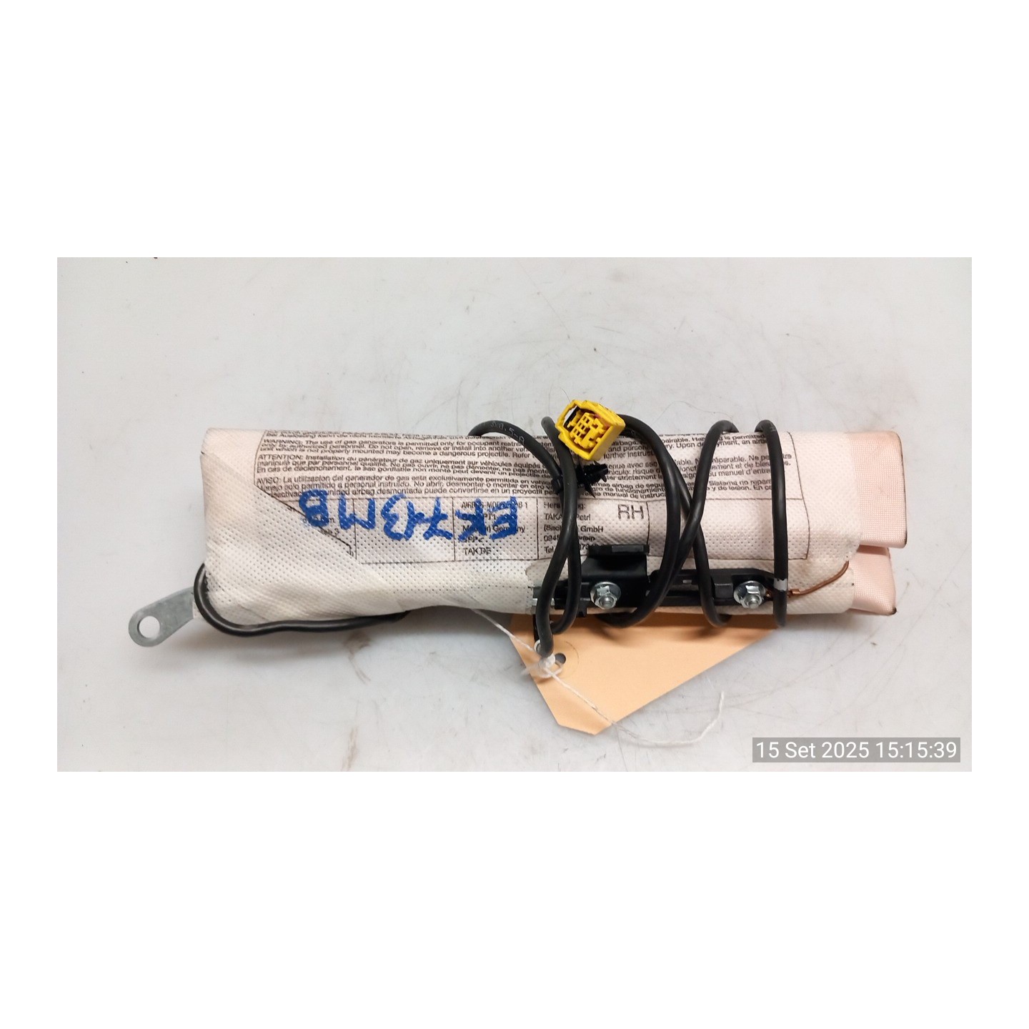 DISPOSITIVO AIRBAG LAT. DX. 093 VOLKSWAGEN TIGUAN (5N2) (06/11-10/16) CFF 5N0880242F
