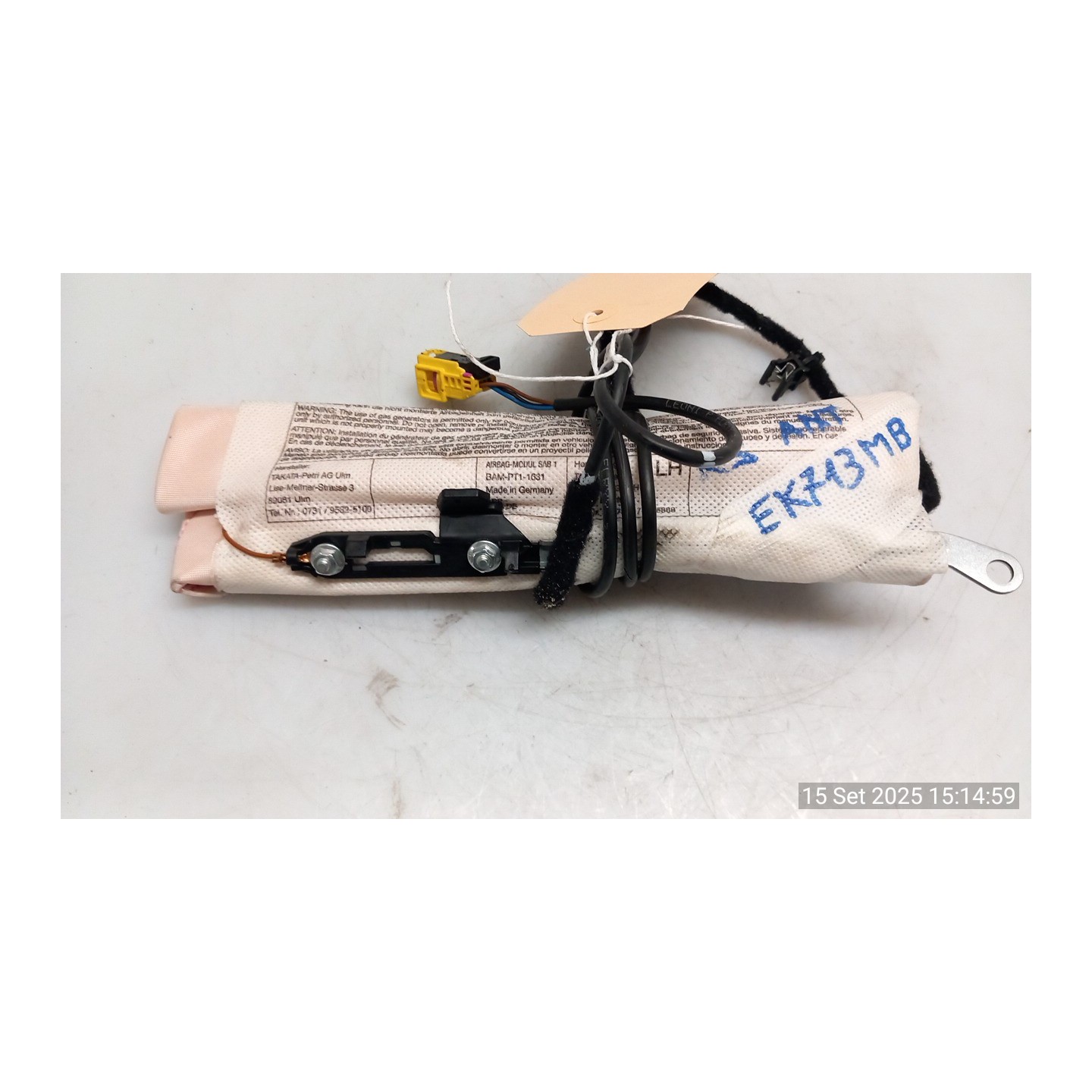 DISPOSITIVO AIRBAG LAT. SX. 094 VOLKSWAGEN TIGUAN (5N2) (06/11-10/16) CFF 5N0880241F