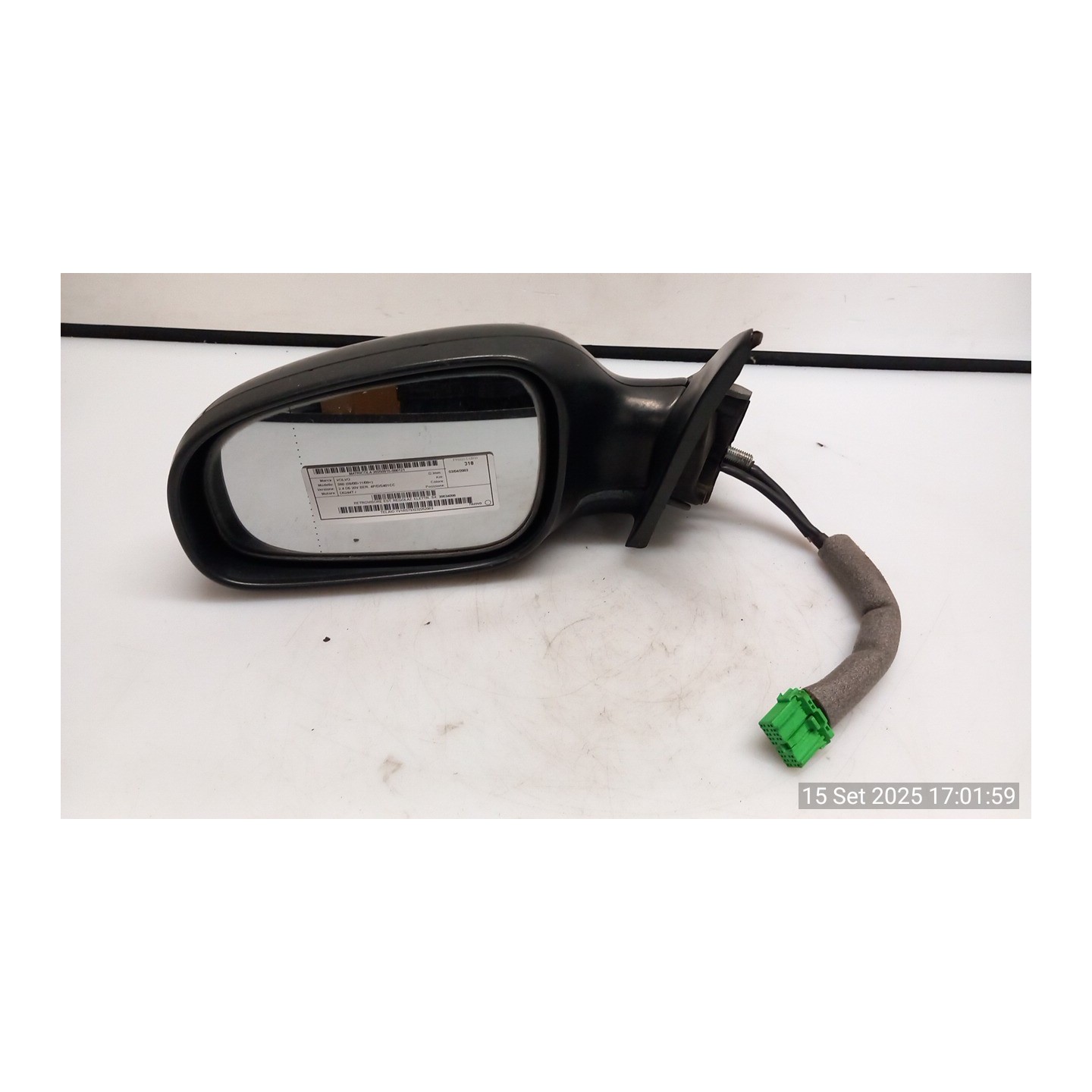 RETROVISORE EST. REGOLAZ. ELETTR. SX. 121 VOLVO S60 (09/00-11/09) D5244T 30634098