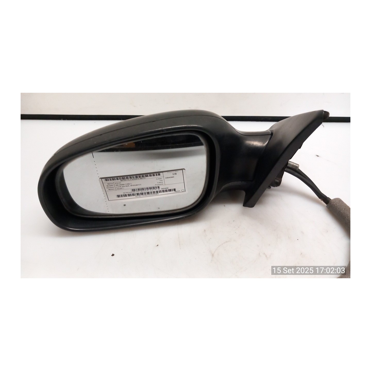RETROVISORE EST. REGOLAZ. ELETTR. SX. 121 VOLVO S60 (09/00-11/09) D5244T 30634098