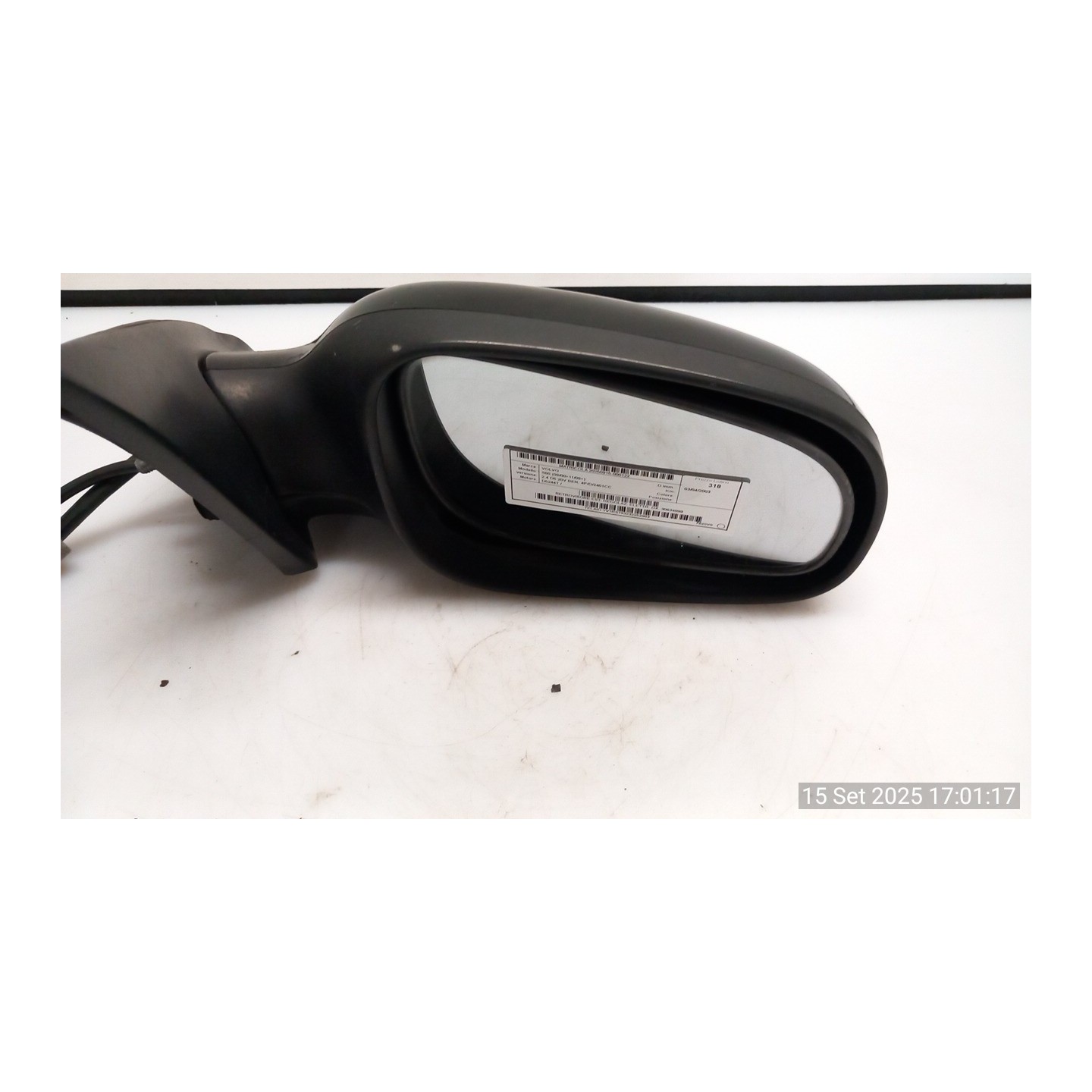 RETROVISORE EST. REGOLAZ. ELETTR. DX. 122 VOLVO S60 (09/00-11/09) D5244T 30634099