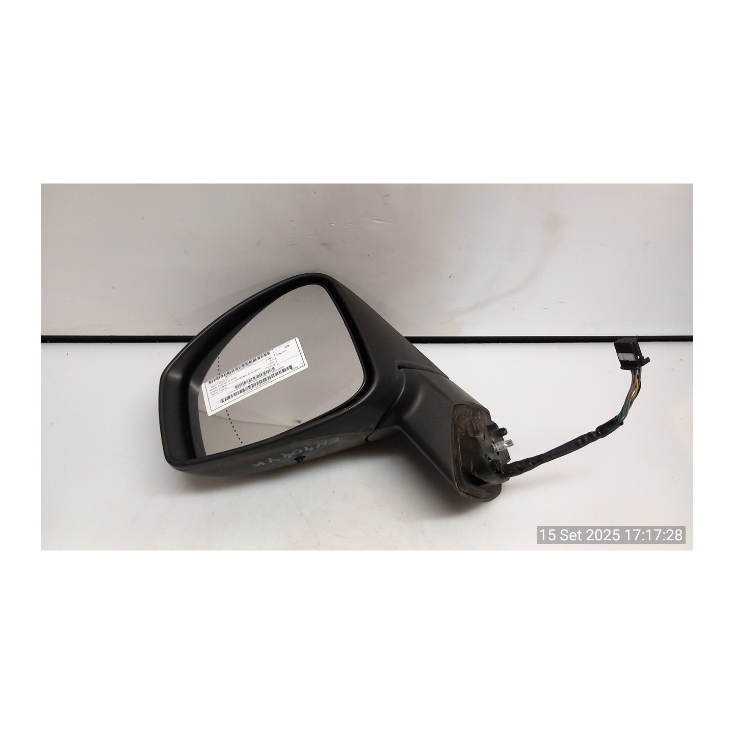 RETROVISORE EST. REGOLAZ. ELETTR. SX. 157 RENAULT SCENIC 3A SERIE (04/09-10/13) K9KJ8 963021615R