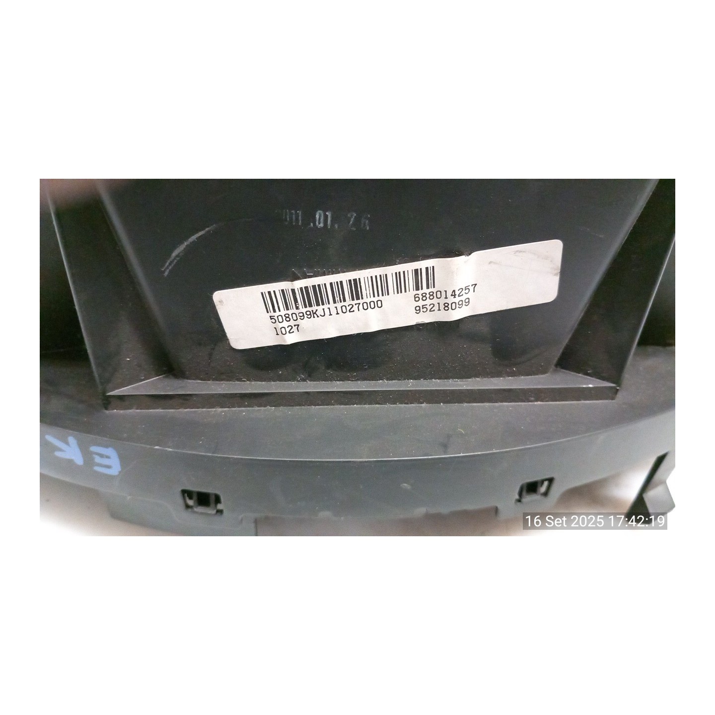 QUADRO STRUMENTI COMPL. 166 CHEVROLET (DAEWOO) ORLANDO (J309) (11/10-) Z20D1 95080000