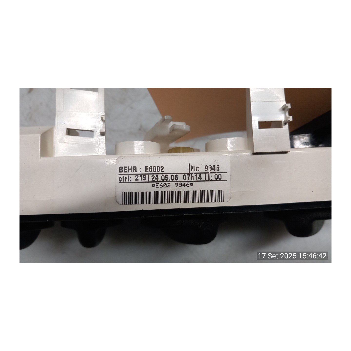 BLOCCO COMANDO CLIMATIZZAZIONE 131 RENAULT KANGOO (04/03-03/09) D4FF7 7701051896