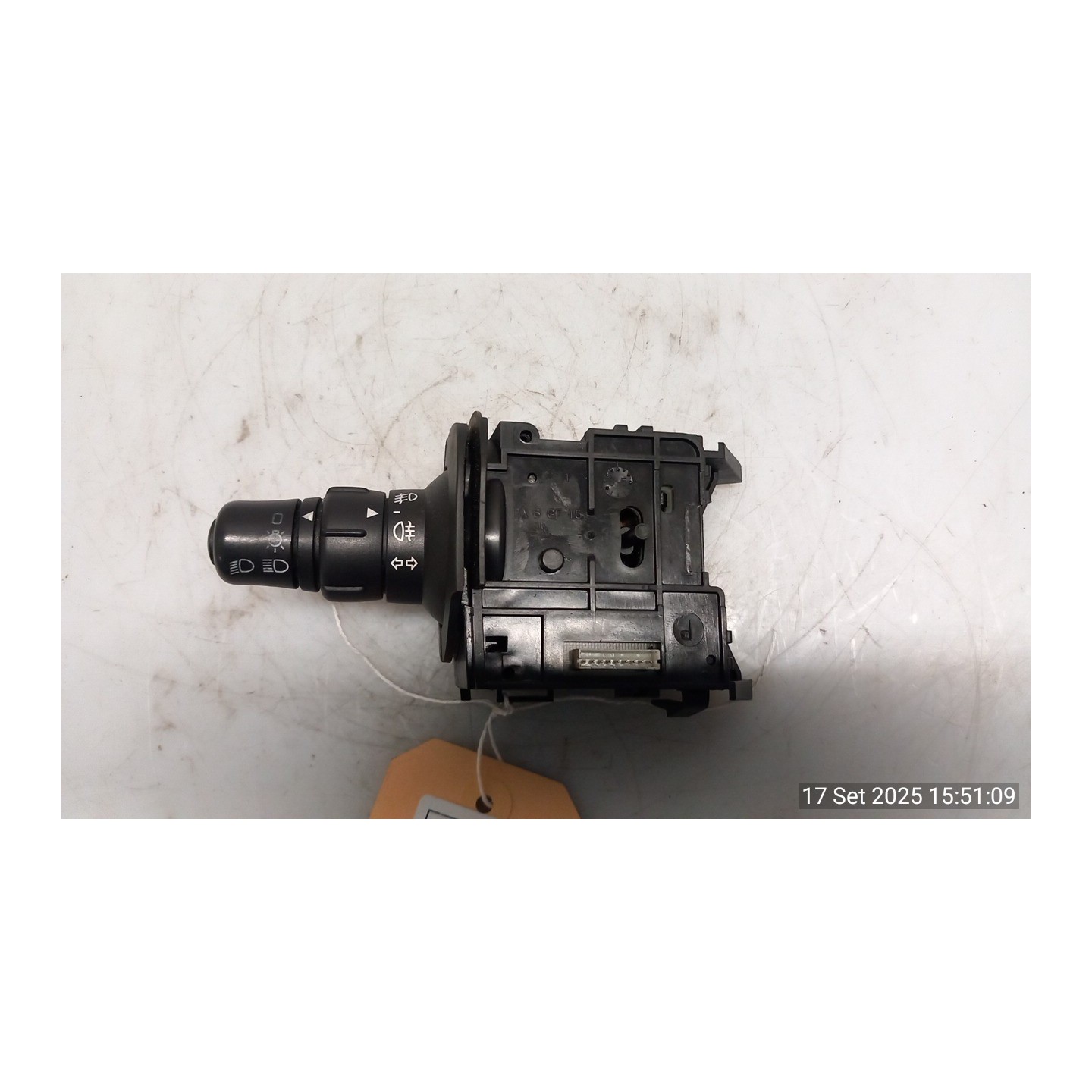 BLOCCO COMANDO VOLANTE LUCI 160 RENAULT SCENIC 2A SERIE (06/03-08/09) K9KP7 7701060398