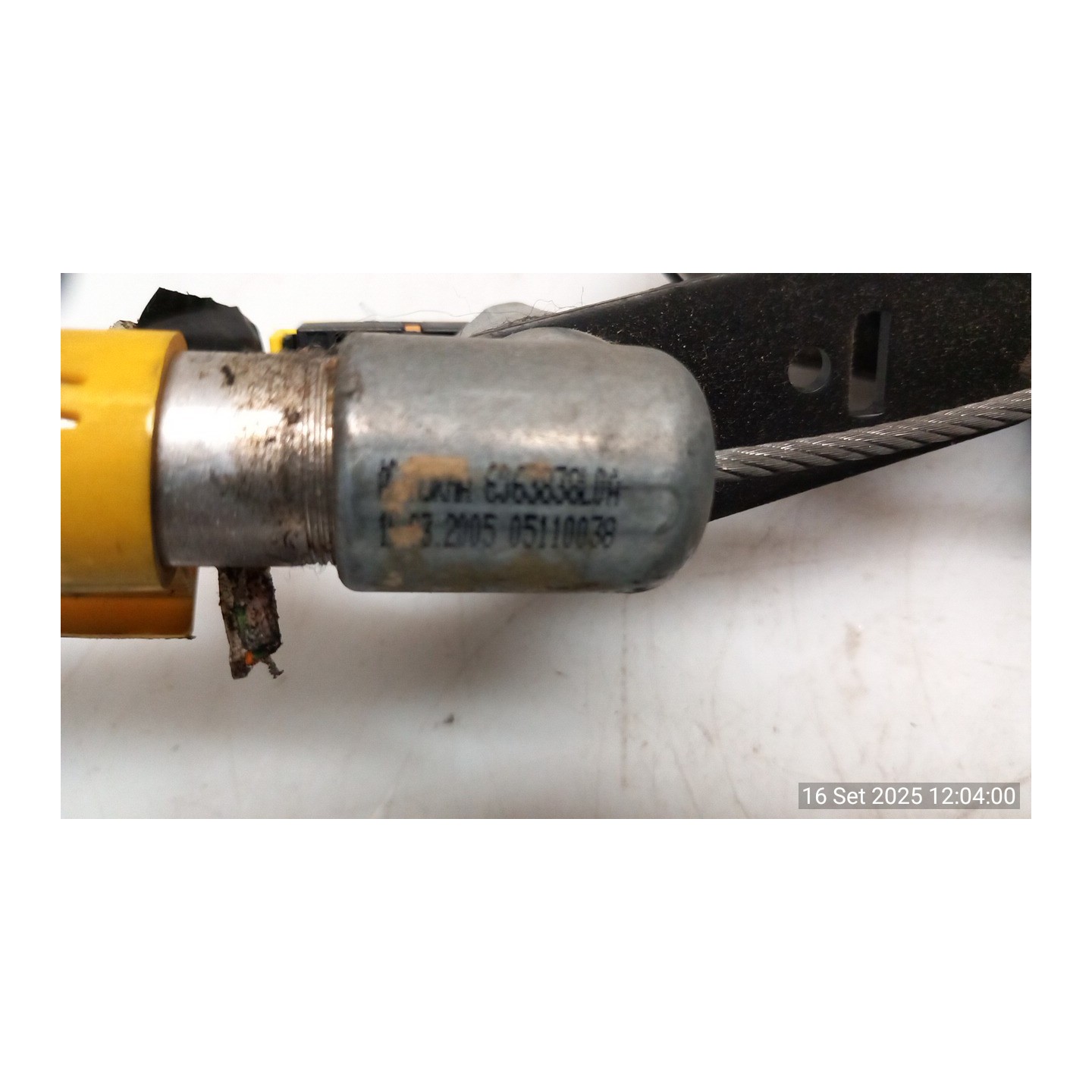 CINTURA DI SICUREZZA ANT. SX. 031 VOLVO S60 (09/00-11/09) D5244T 31267540