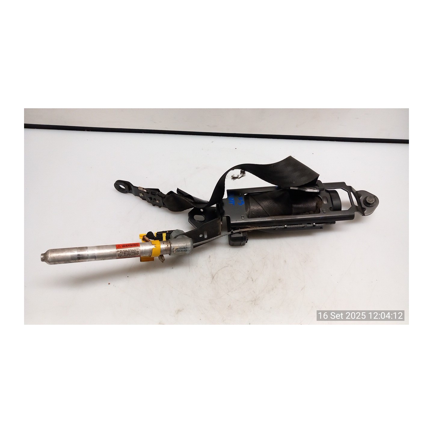 CINTURA DI SICUREZZA ANT. SX. 031 VOLVO S60 (09/00-11/09) D5244T 31267540