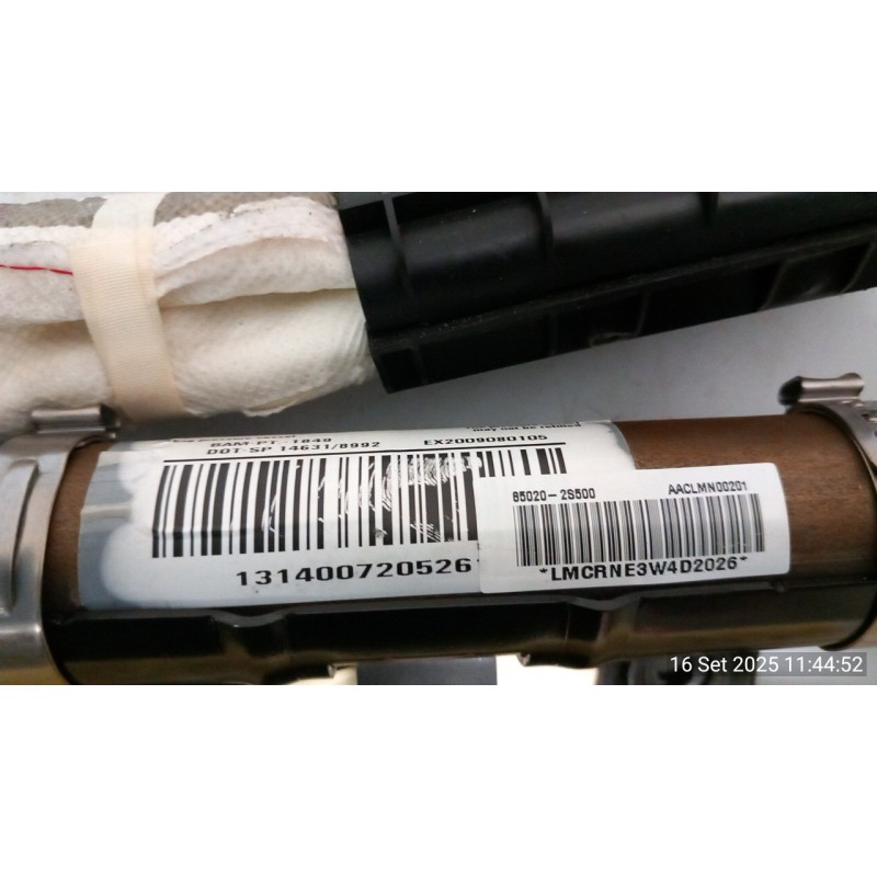 DISPOSITIVO AIRBAG A TENDINA DX. 039 HYUNDAI IX35 (02/10-12/15) D4FD 850202S500