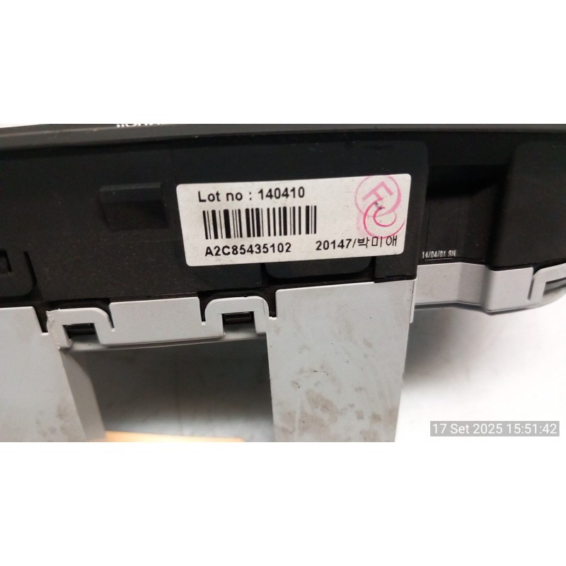 BLOCCO COMANDO CLIMATIZZAZIONE A/C AUT. 043 HYUNDAI IX35 (02/10-12/15) D4FD 972502Y210TJN