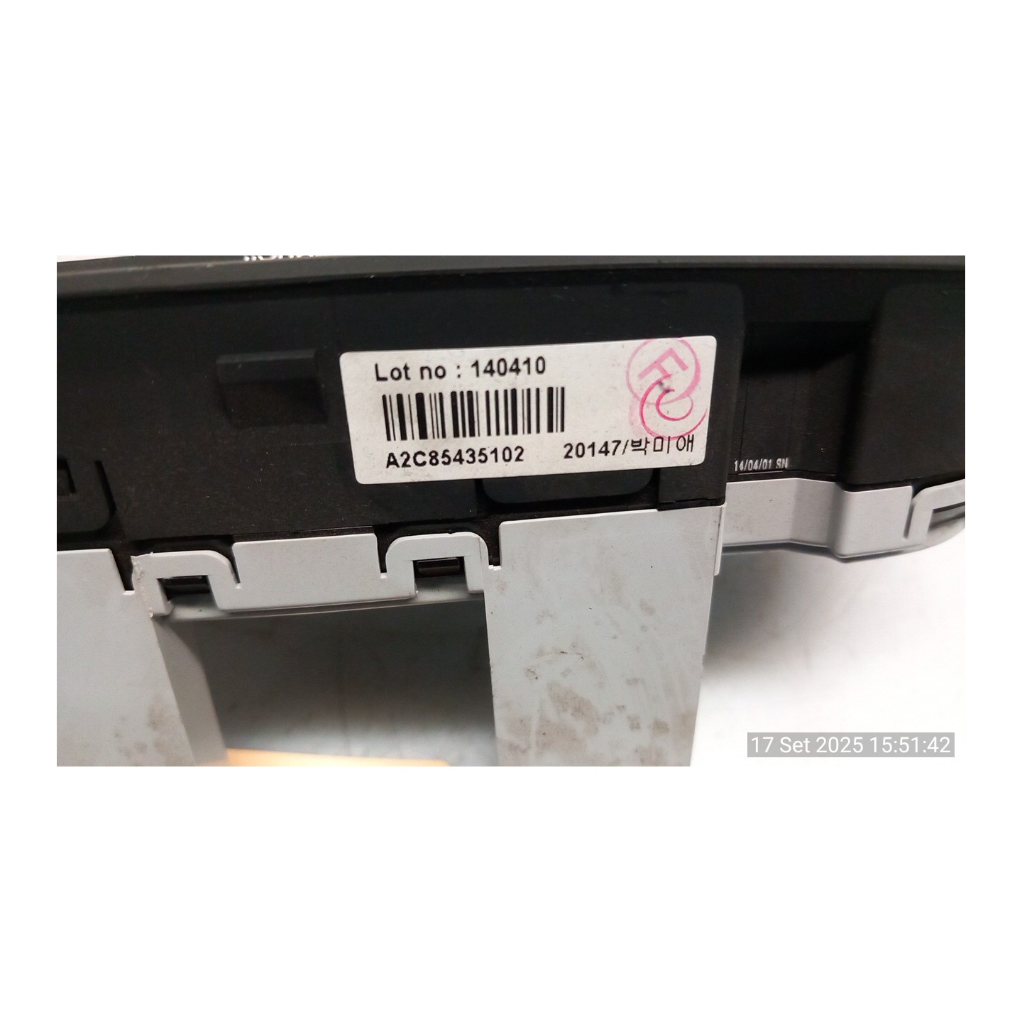 BLOCCO COMANDO CLIMATIZZAZIONE A/C AUT. 043 HYUNDAI IX35 (02/10-12/15) D4FD 972502Y210TJN