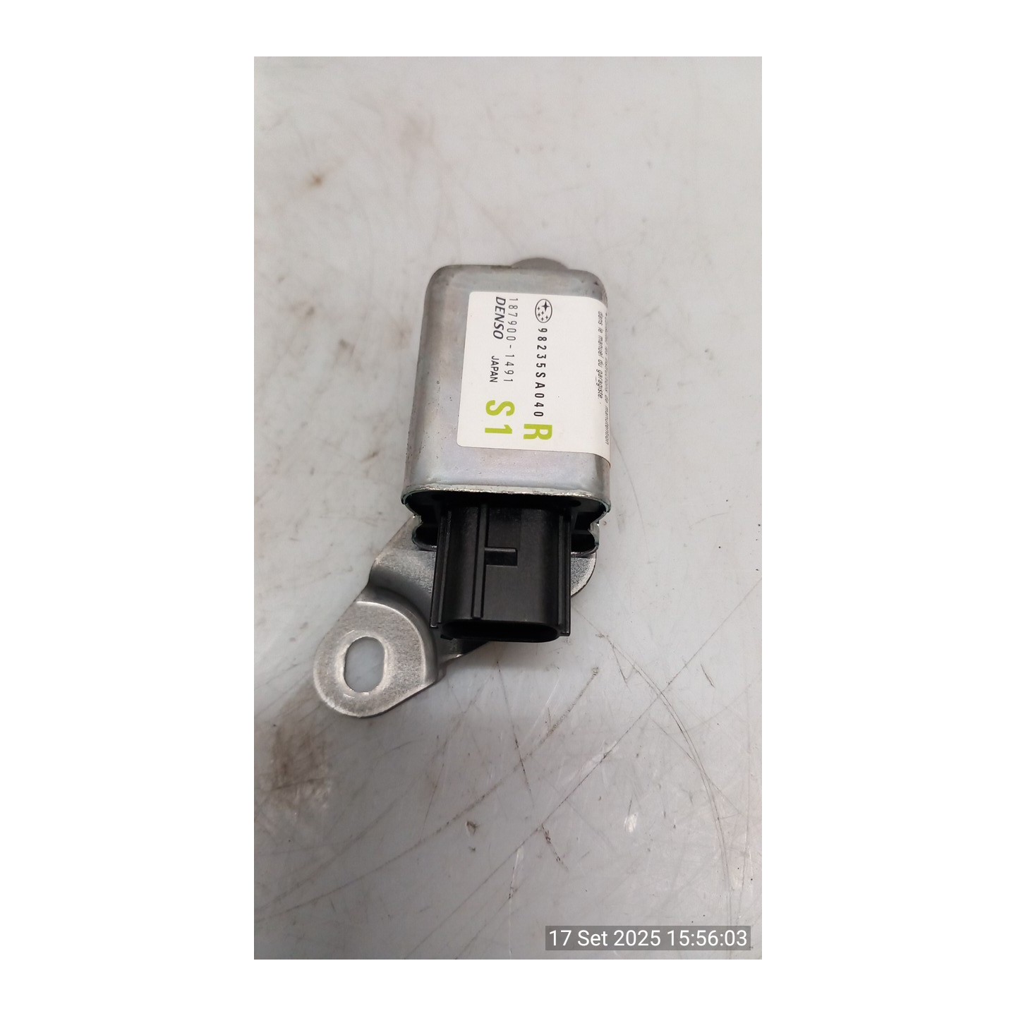 SENSORE AIRBAG LAT. DX. 067 SUBARU FORESTER 2A SERIE (10/02-04/08 EJ20 98235SA040