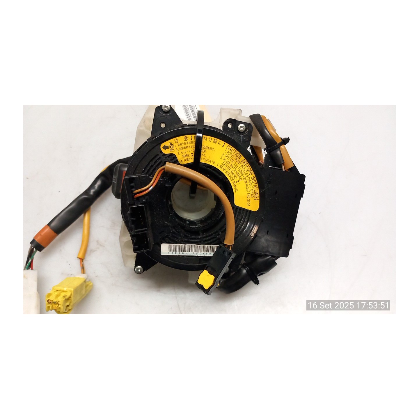 CONTATTO SPIRALIFORME AIRBAG 075 SUBARU FORESTER 2A SERIE (10/02-04/08 EJ20 83116SA030