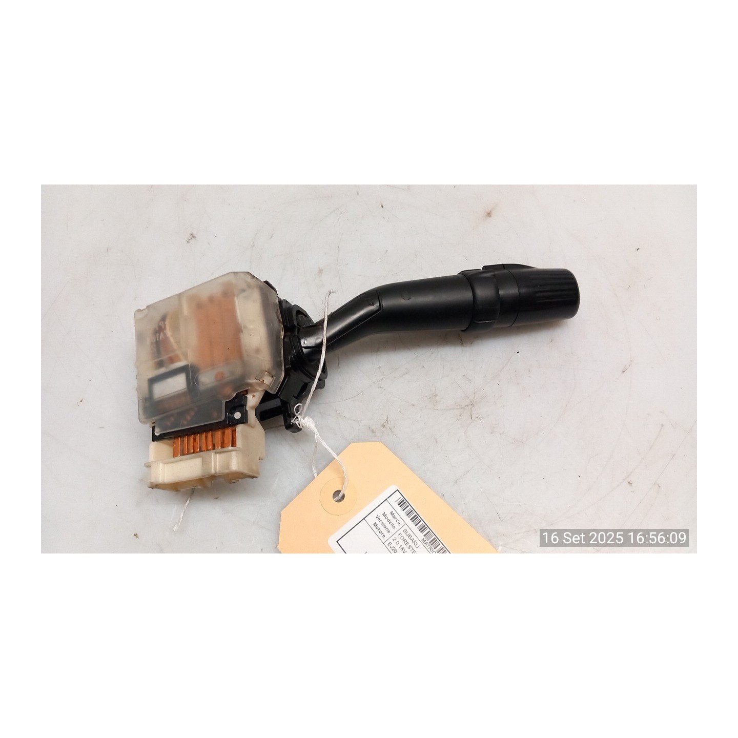 BLOCCO COMANDO VOLANTE LUCI 076 SUBARU FORESTER 2A SERIE (10/02-04/08 EJ20 83115SA030