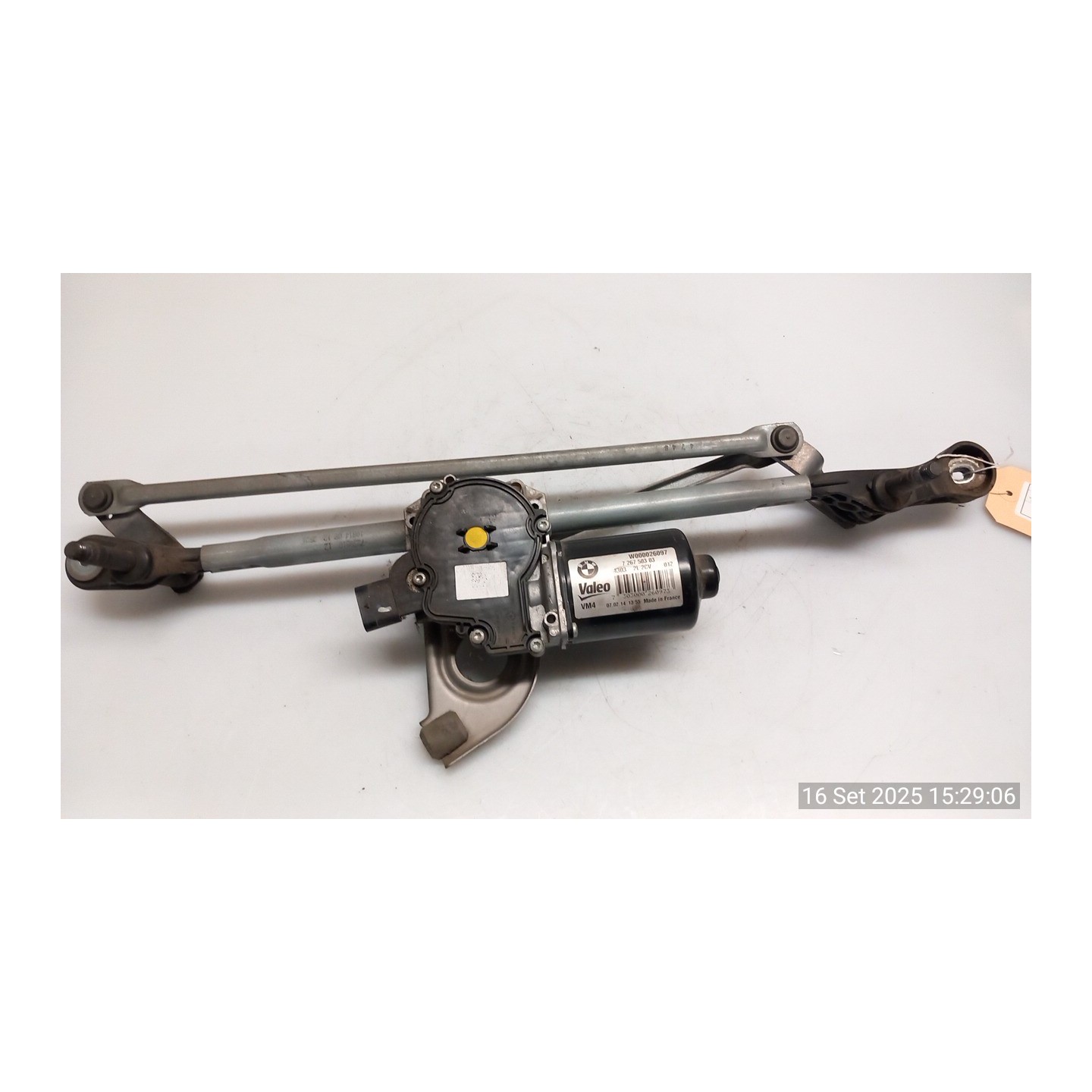 MECCANISMO TERGIPARABREZZA CON MOTORINO 119 BMW SERIE 1 (F20) 5P (06/11-03/15 N47D20C 61617239510