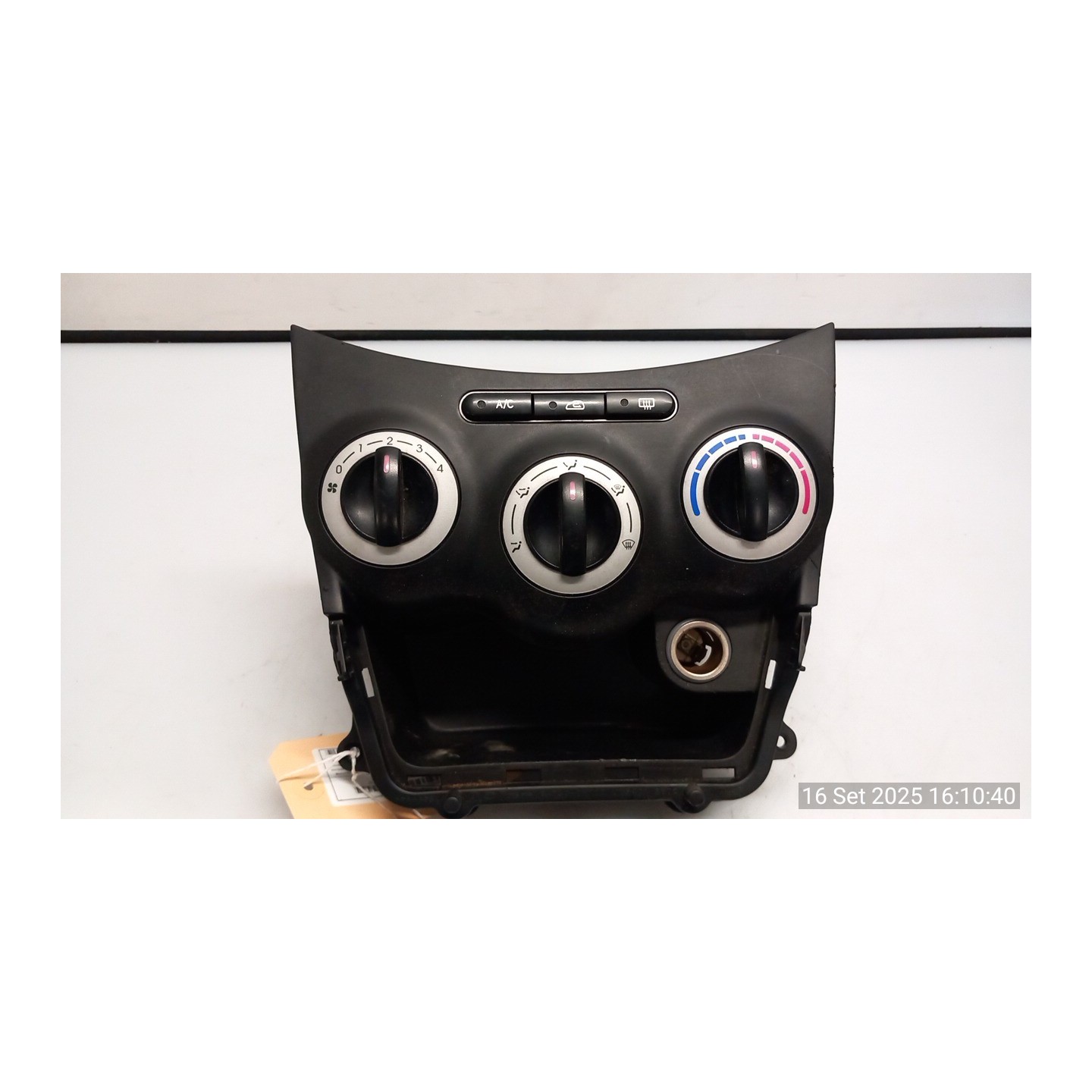 BLOCCO COMANDO CLIMATIZZAZIONE 125 HYUNDAI I10 (02/08-06/14-) D3FA 972500X0104X