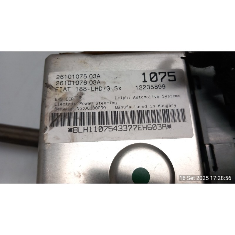 SERVOSTERZO ELETTRONICO 133 FIAT PUNTO CLASSIC (2U) (01/07-12/1 188A9000 71745063