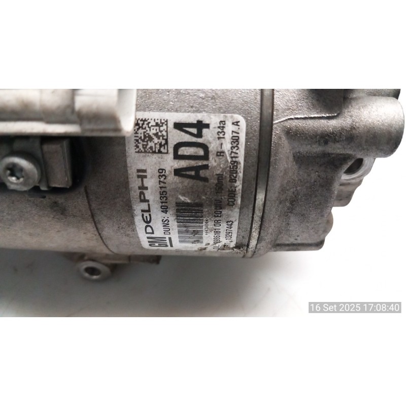 COMPRESSORE A/C 137 OPEL ASTRA (A04) (01/04-03/11) Z17DTR 13124751