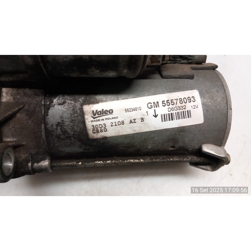 MOTORINO AVVIAMENTO 141 OPEL CORSA (S07) (01/11-05/15) A13DTC 55578093