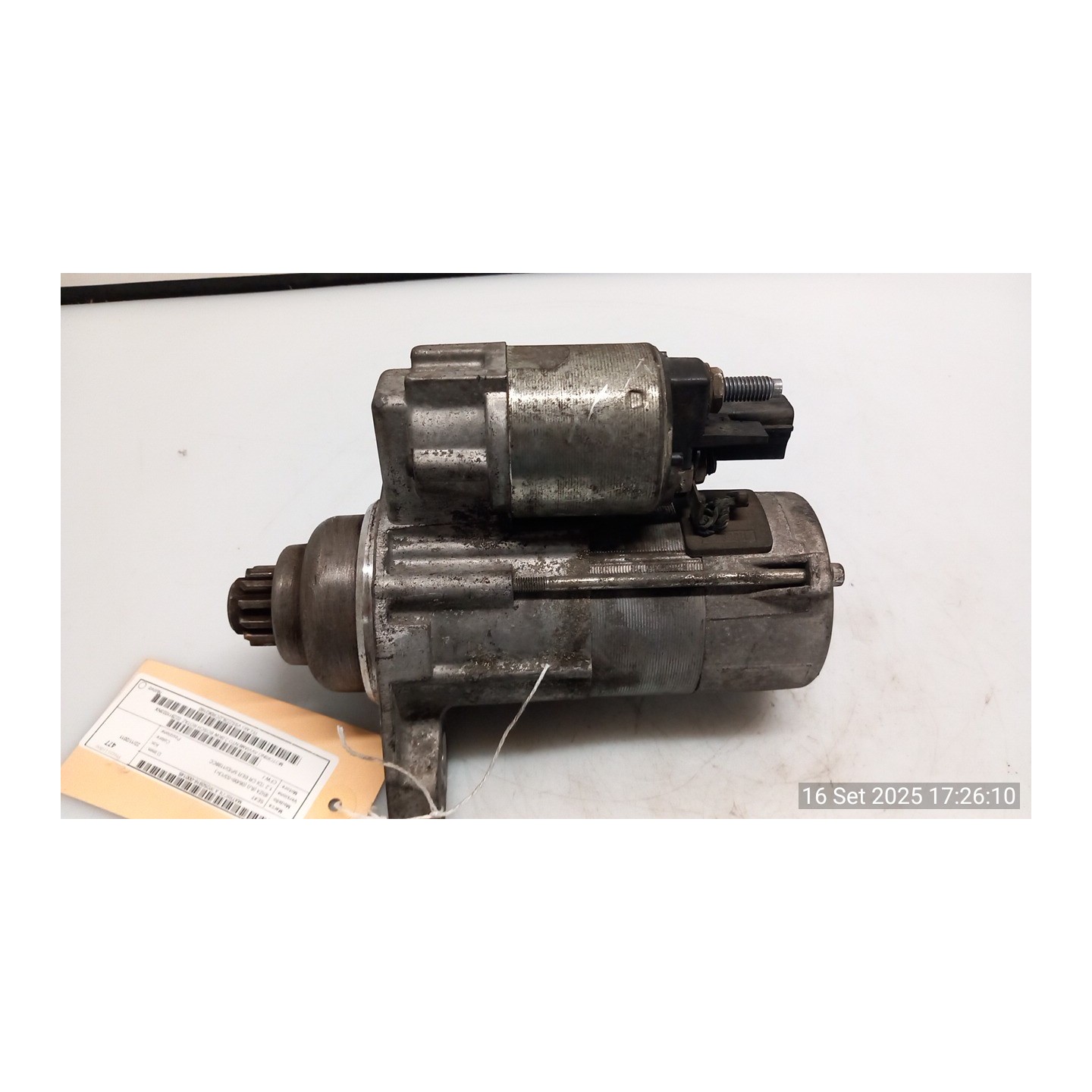 MOTORINO AVVIAMENTO 2,0KW BOSCH ROTAZ. 145 SEAT IBIZA (6J) (05/08-03/13) CFW 02Z911023NX