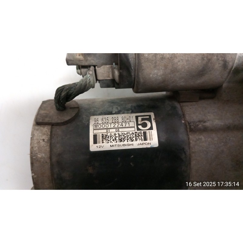 MOTORINO AVVIAMENTO CLASSE 5 VALEO/MITSUBISHI 148 CITROEN C3 2A SERIE (A51) (09/09-06/13 8HR 5802Z8