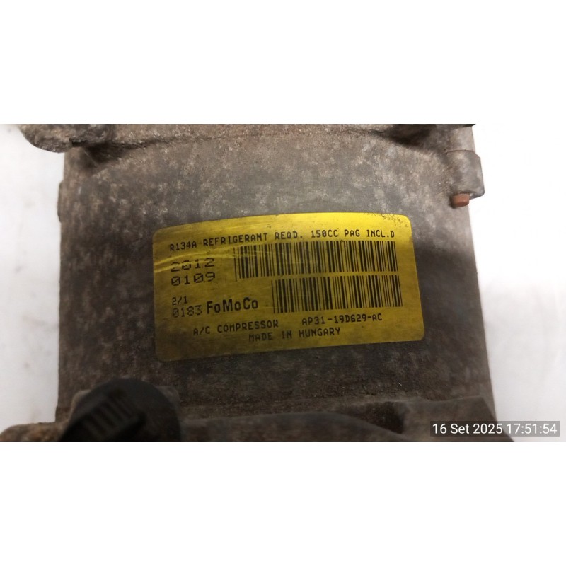 COMPRESSORE A/C 151 FORD FIESTA (CB1) (09/08-10/13) KVJA 1536196