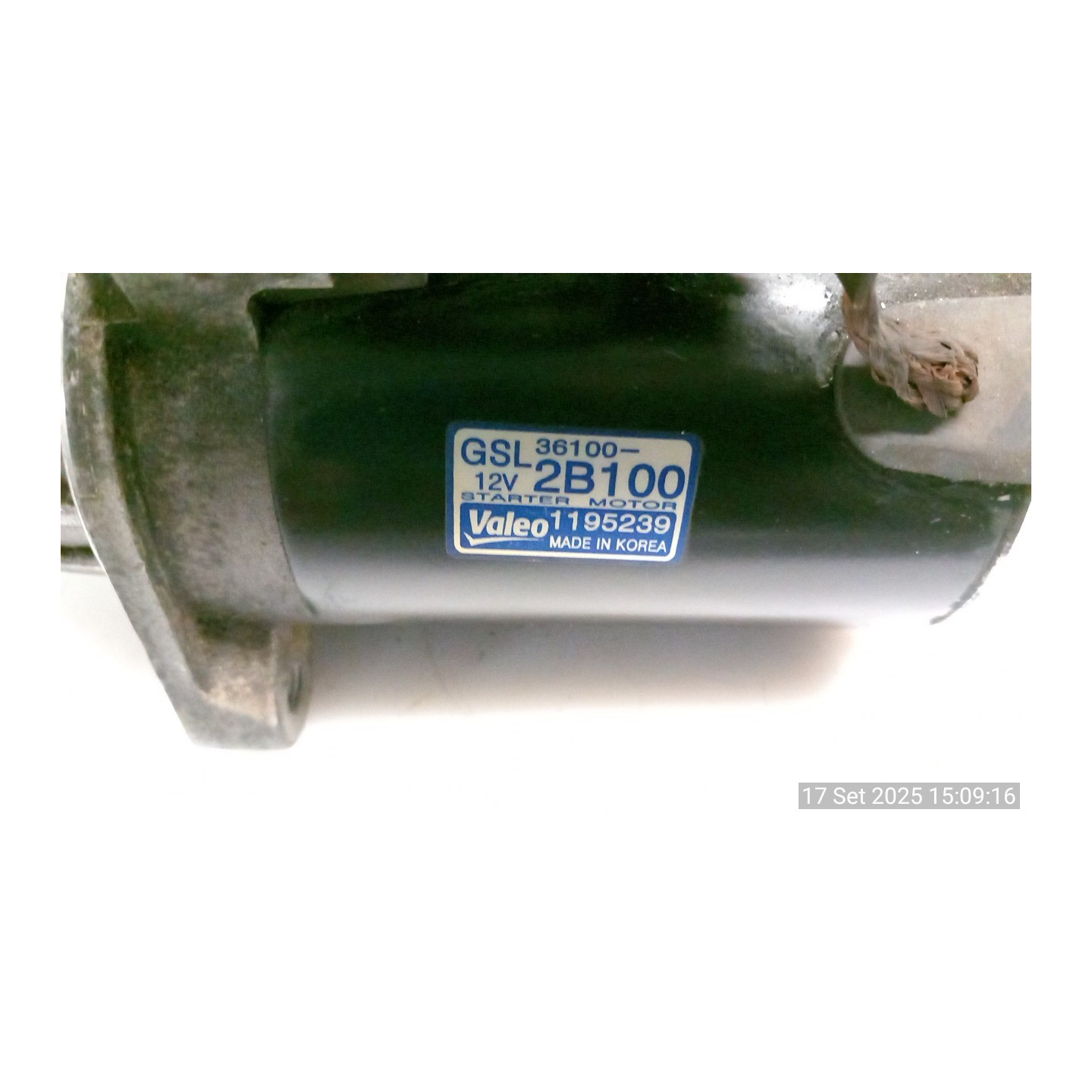 MOTORINO AVVIAMENTO 020 KIA SOUL 1A SERIE (03/09-03/14) G4FC 361002B100
