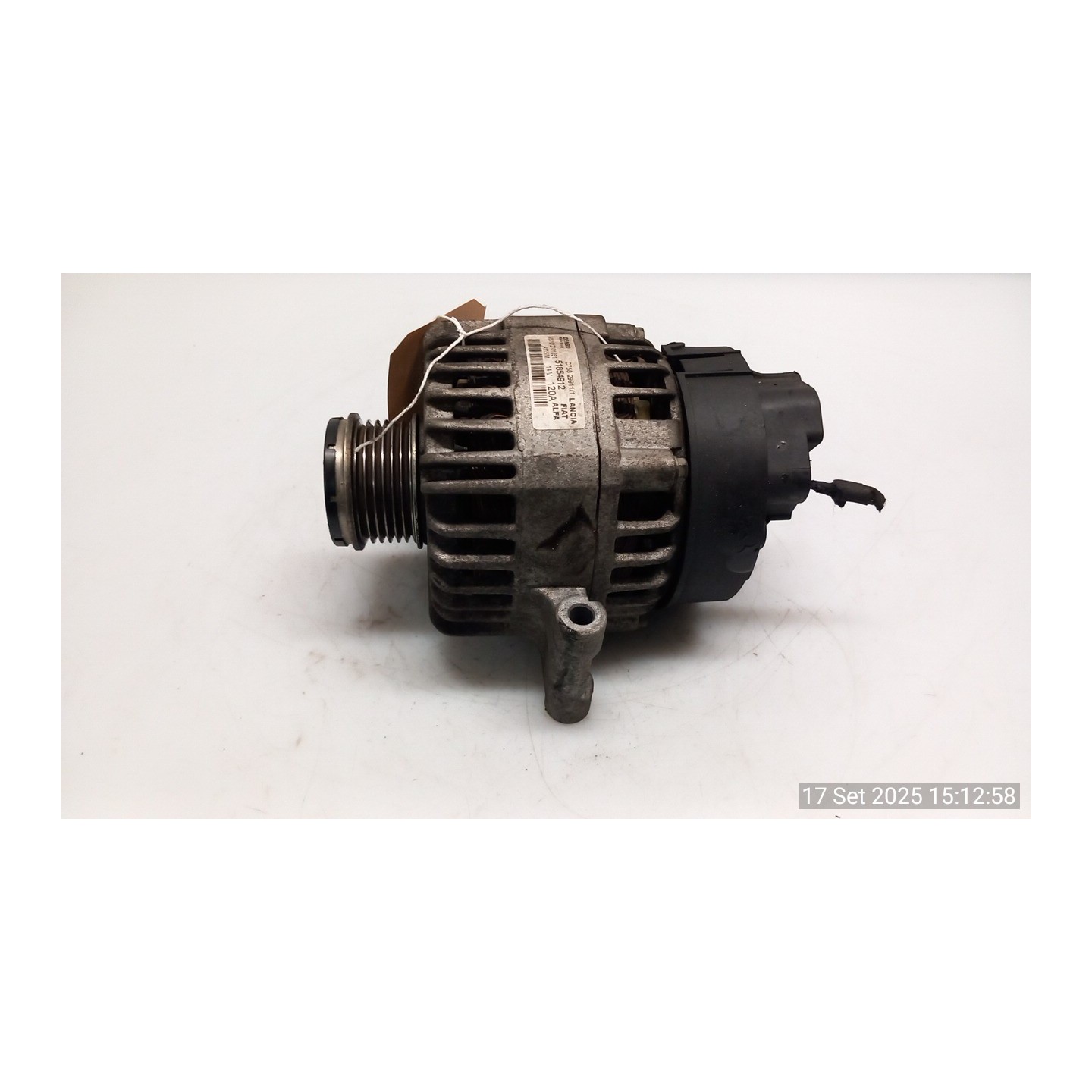 ALTERNATORE 120AMP 022 ALFA ROMEO MITO (X6) (06/08-06/11) 199B1000 52003519