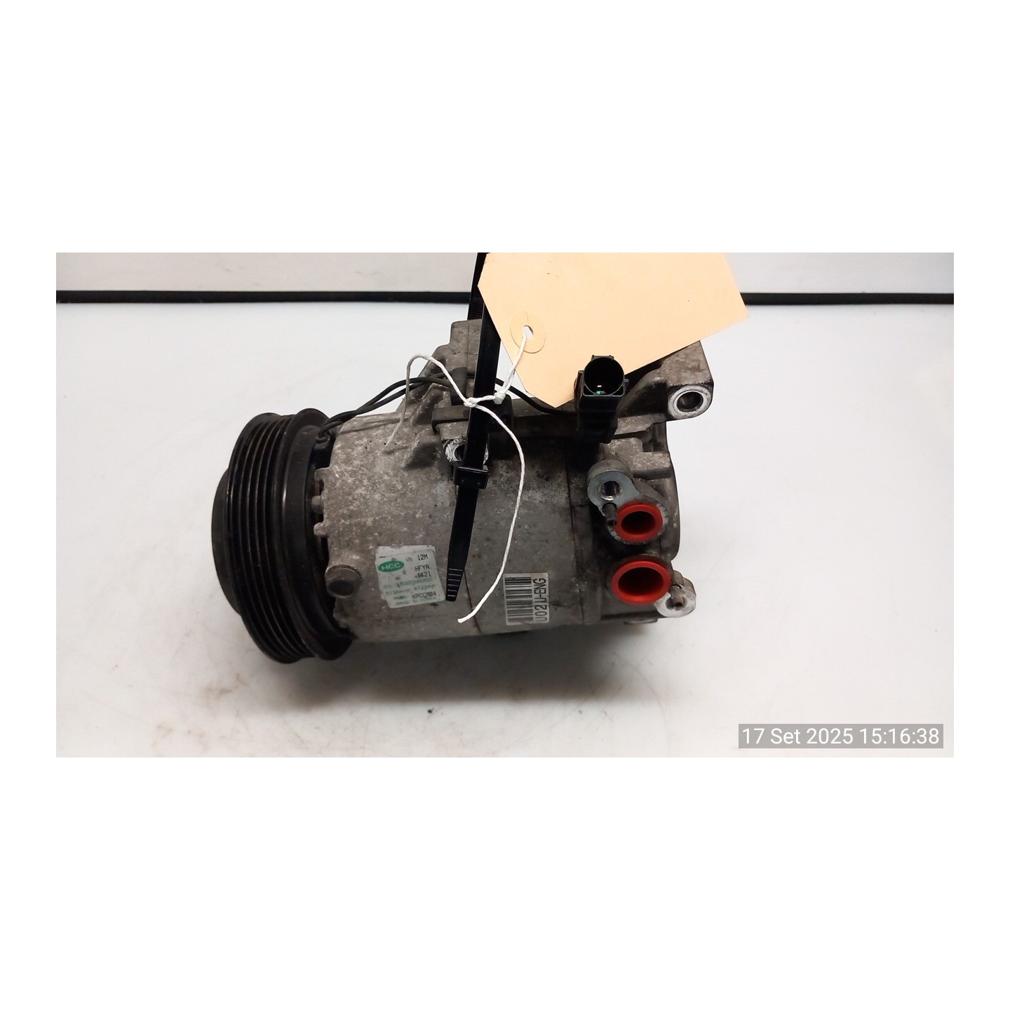 COMPRESSORE A/C 047 HYUNDAI I20 (05/12-) D3FA 977011J250