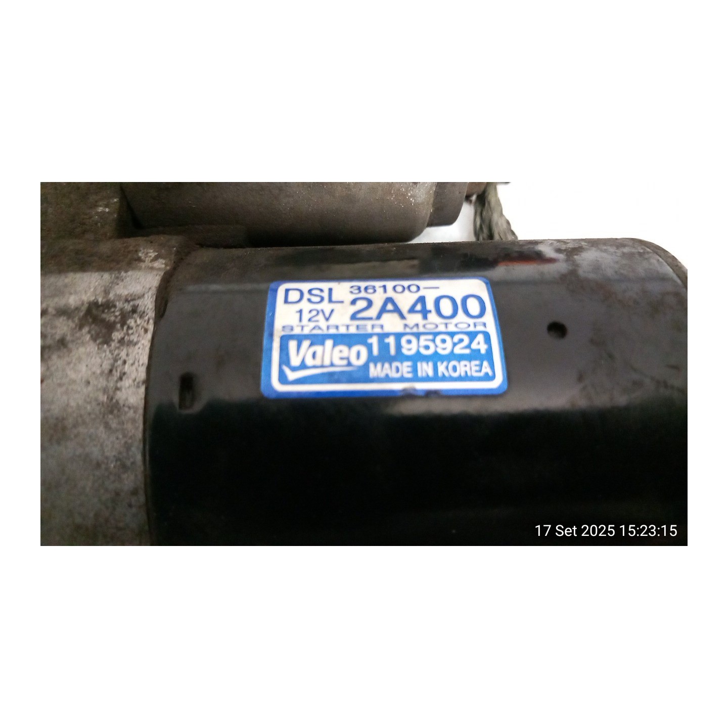 MOTORINO AVVIAMENTO 048 HYUNDAI I20 (05/12-) D3FA 361002A400