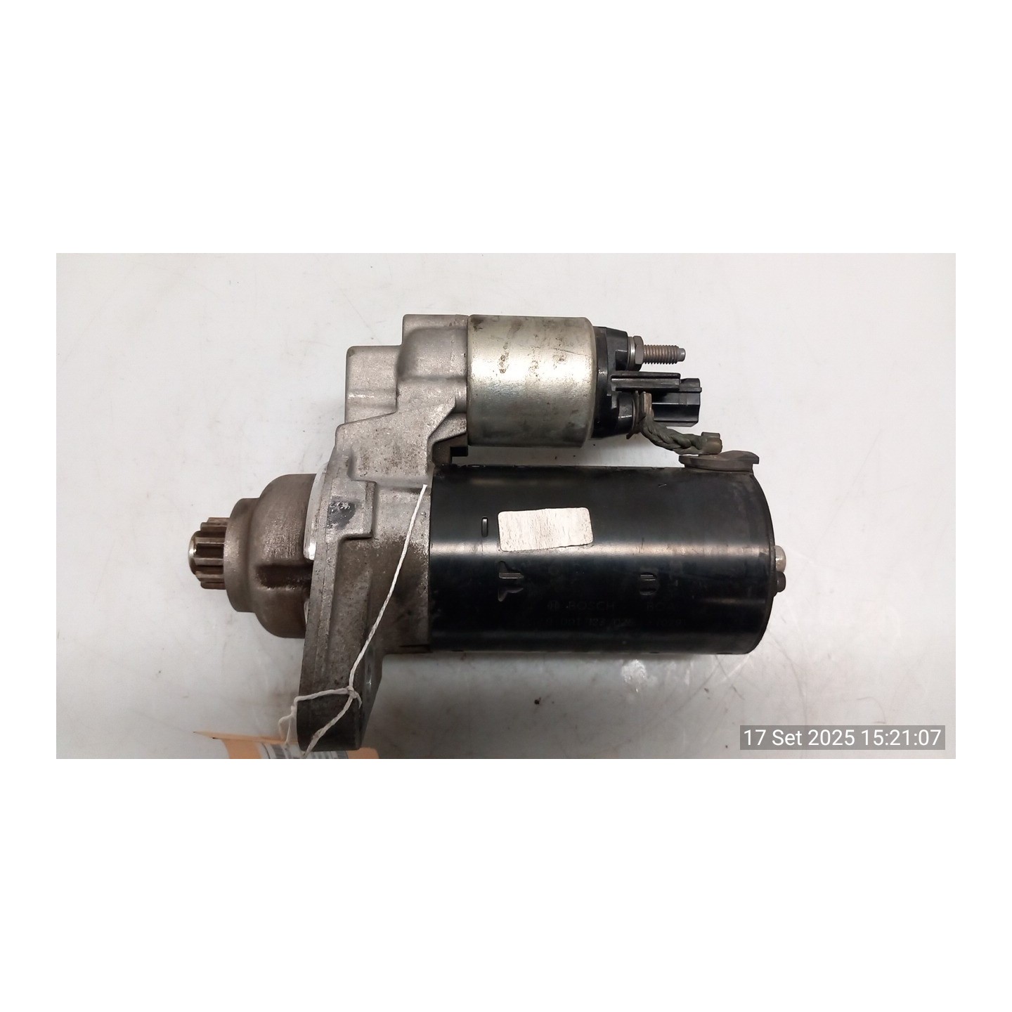 MOTORINO AVVIAMENTO 1,0 KW BOSCH 053 VOLKSWAGEN GOLF (5K/AJ) (09/08-) CAY 02T911023M