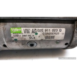 MOTORINO AVVIAMENTO 1.1KW VALEO 074 VOLKSWAGEN PASSAT (36) (10/10-12/14) CFF 02Z911023G