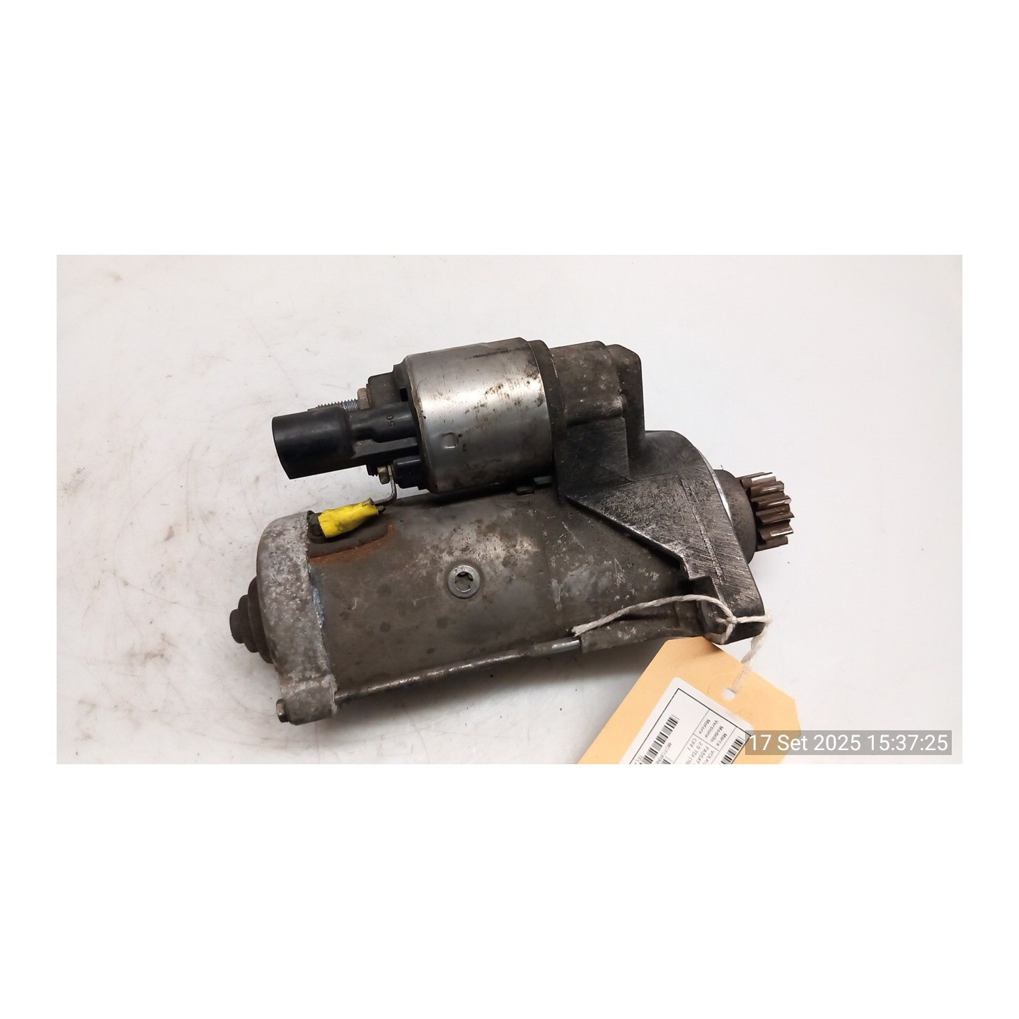 MOTORINO AVVIAMENTO 1.1KW VALEO 074 VOLKSWAGEN PASSAT (36) (10/10-12/14) CFF 02Z911023G