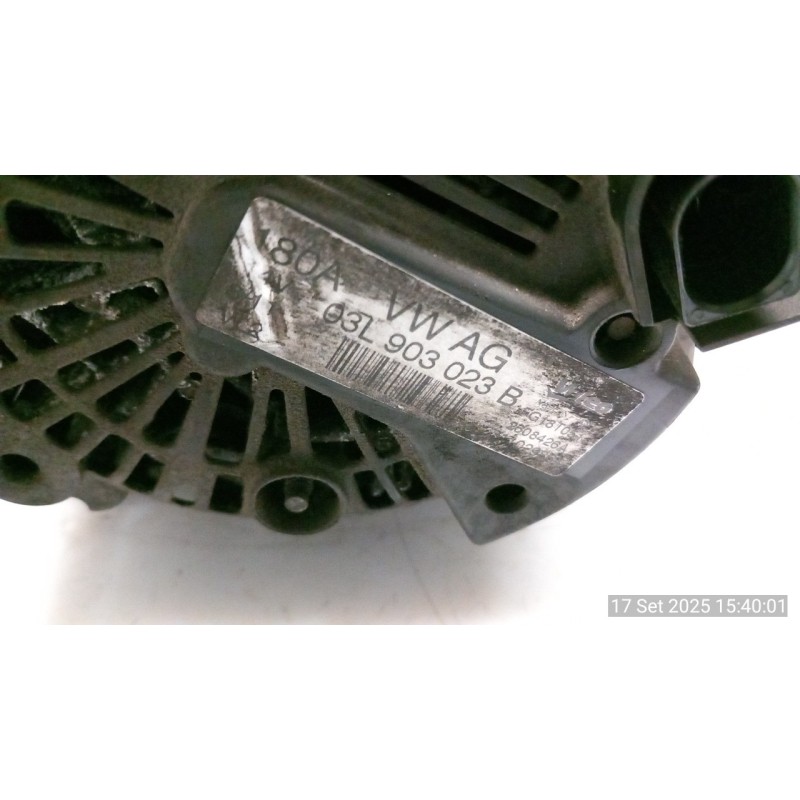 ALTERNATORE 140AMP BOSCH 075 VOLKSWAGEN PASSAT (36) (10/10-12/14) CFF 06F903023F