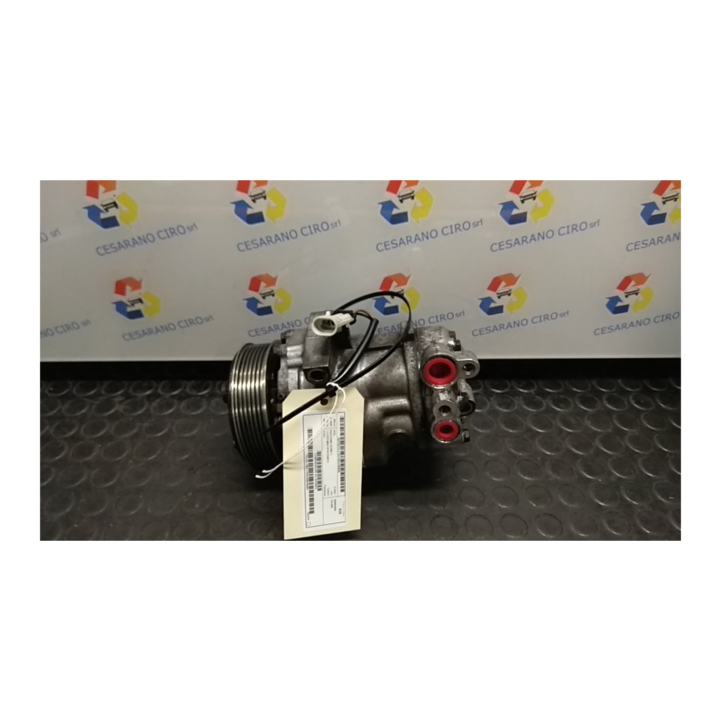 COMPRESSORE A/C 039 OPEL AGILA (H08) (01/08-) D13A 93193972