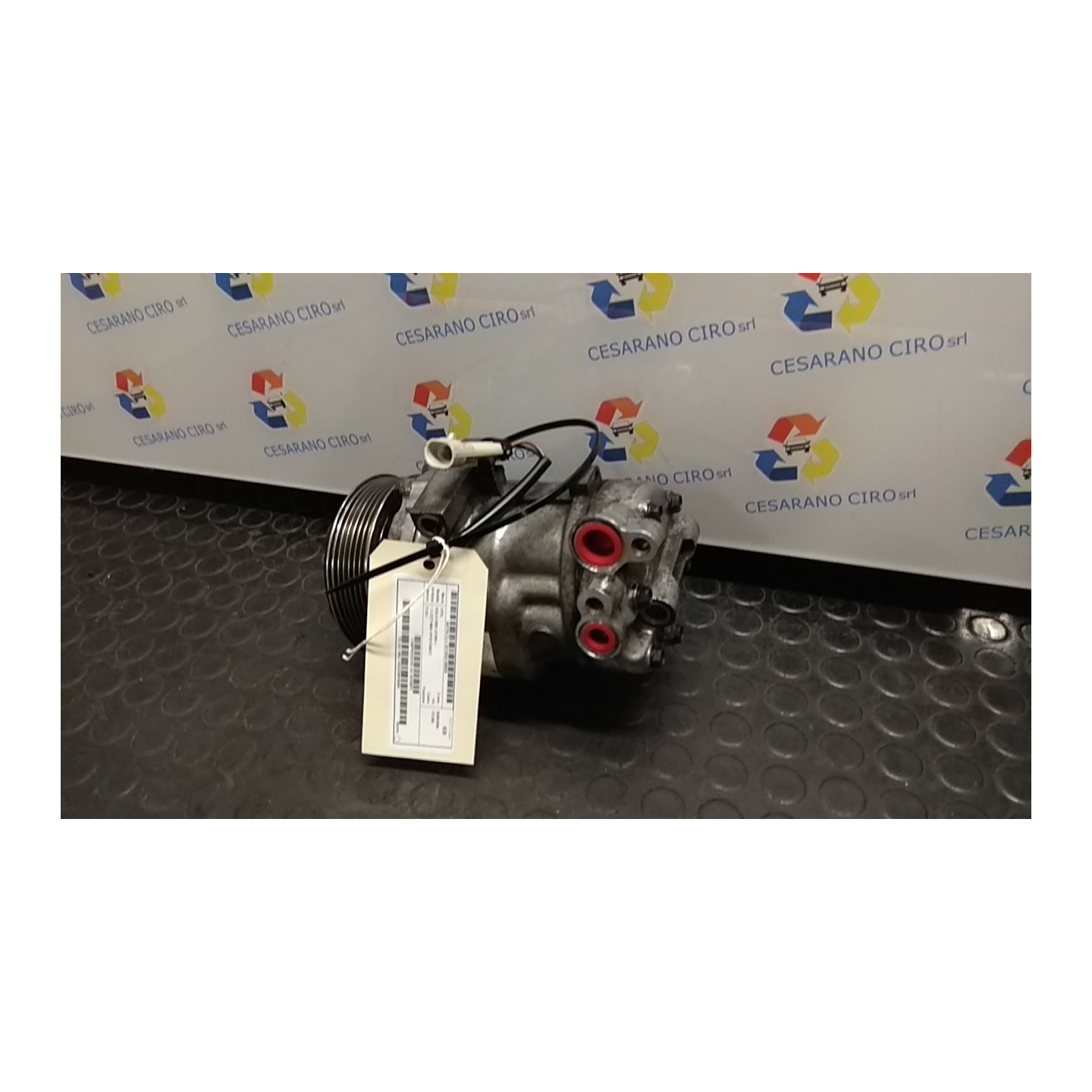COMPRESSORE A/C 039 OPEL AGILA (H08) (01/08-) D13A 93193972