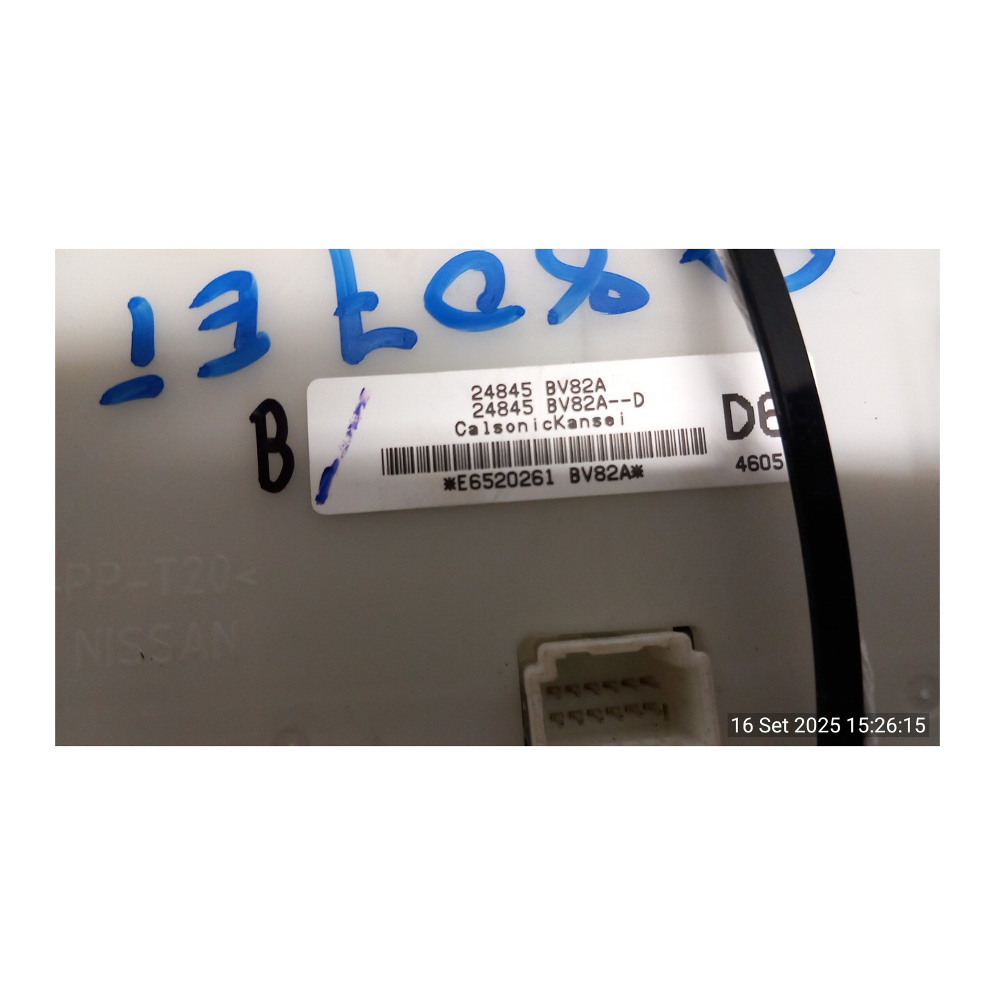 BLOCCO COMANDO CLIMATIZZAZIONE 105 NISSAN JUKE (F15E) (10/10-12/18) K9K 275101KA0A