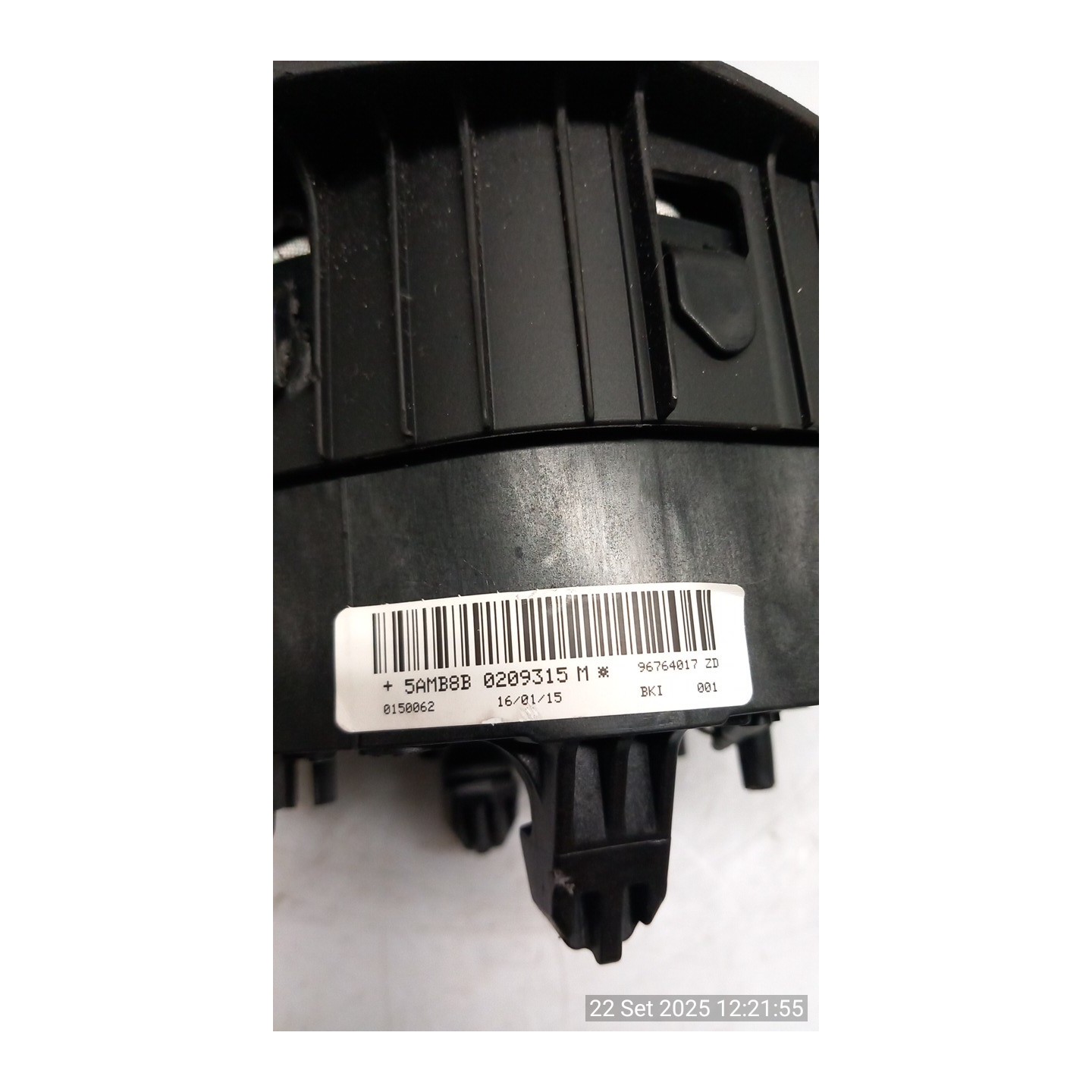 DISPOSITIVO AIRBAG LATO GUIDA 088 CITROEN C4 PICASSO (B78) (05/13-) 9H05 96764017ZD