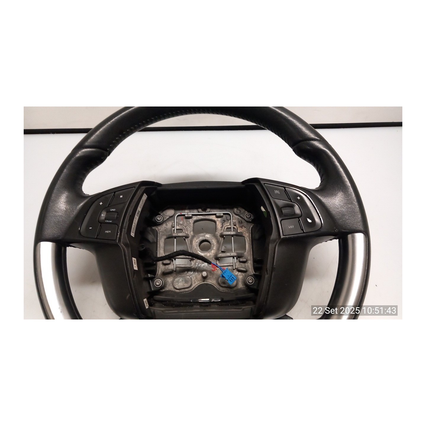 VOLANTE PELLE 4 RAZZE 089 CITROEN C4 PICASSO (B78) (05/13-) 9H05 98057438ZD