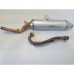 Silenziatore con terminale scarico Kawasaki KLX 250 KLX 250 