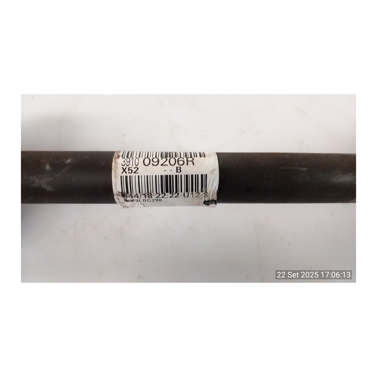 SEMIALBERO ANT. COMPL. DX. 003 DACIA SANDERO 2A SERIE (12/12-) B4DB4 391005611R