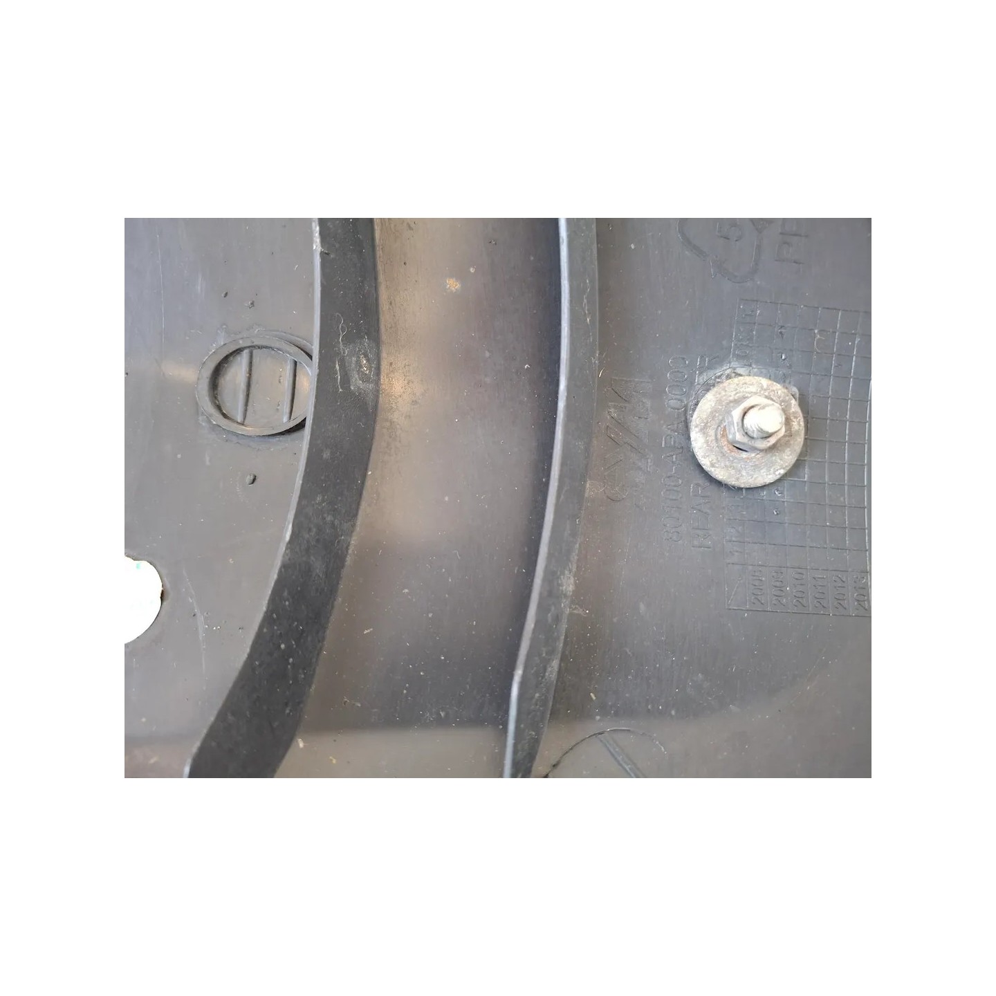 Parafango posteriore con portatarga Sym Symphony 125 S (E3) Symphony 125 S 